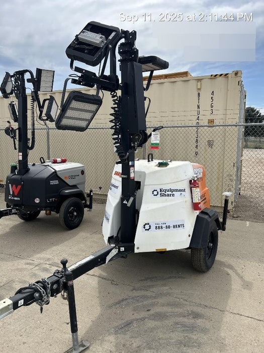 2023 Generac MLT2 Diesel, Flex Switch 120V Input, Powerzone Controller, (4) 320W LED Lights, 4kW Generator, 39.9 Gal Fuel Tank, 2" Ball, T3