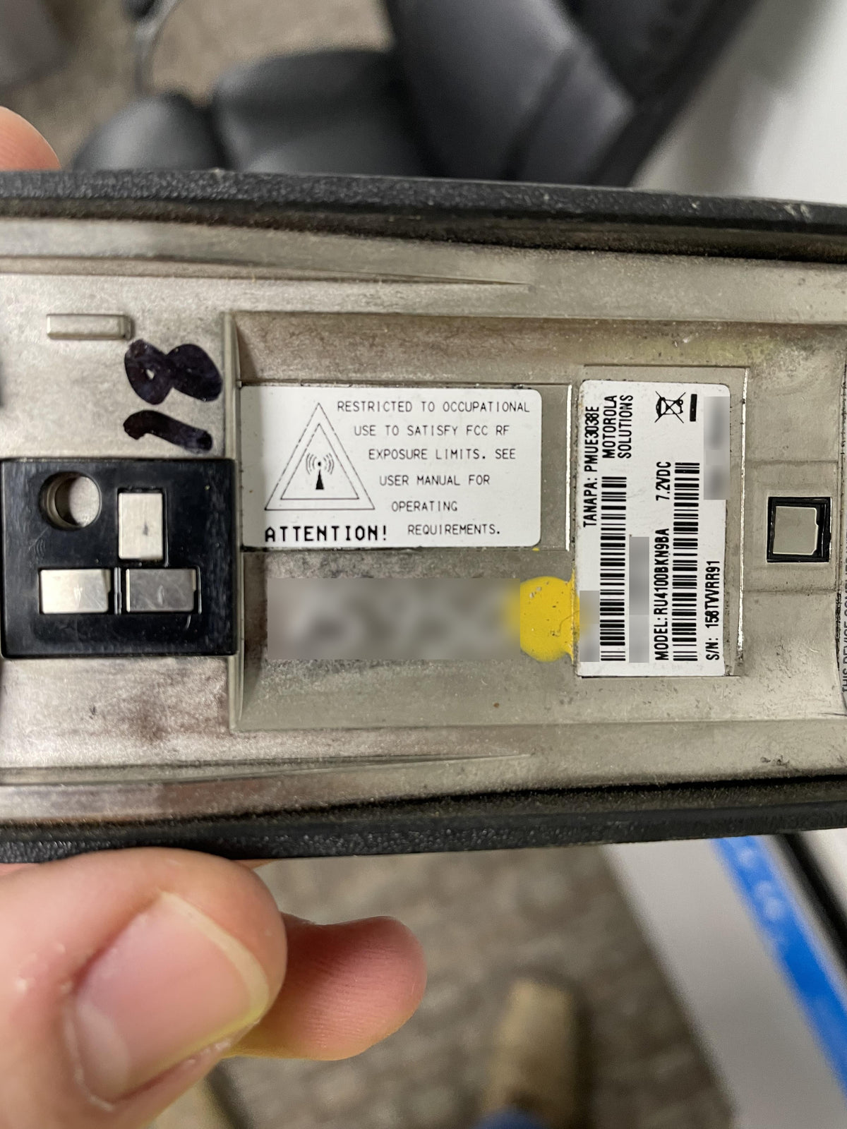 2020 MOTOROLA RDU4100
