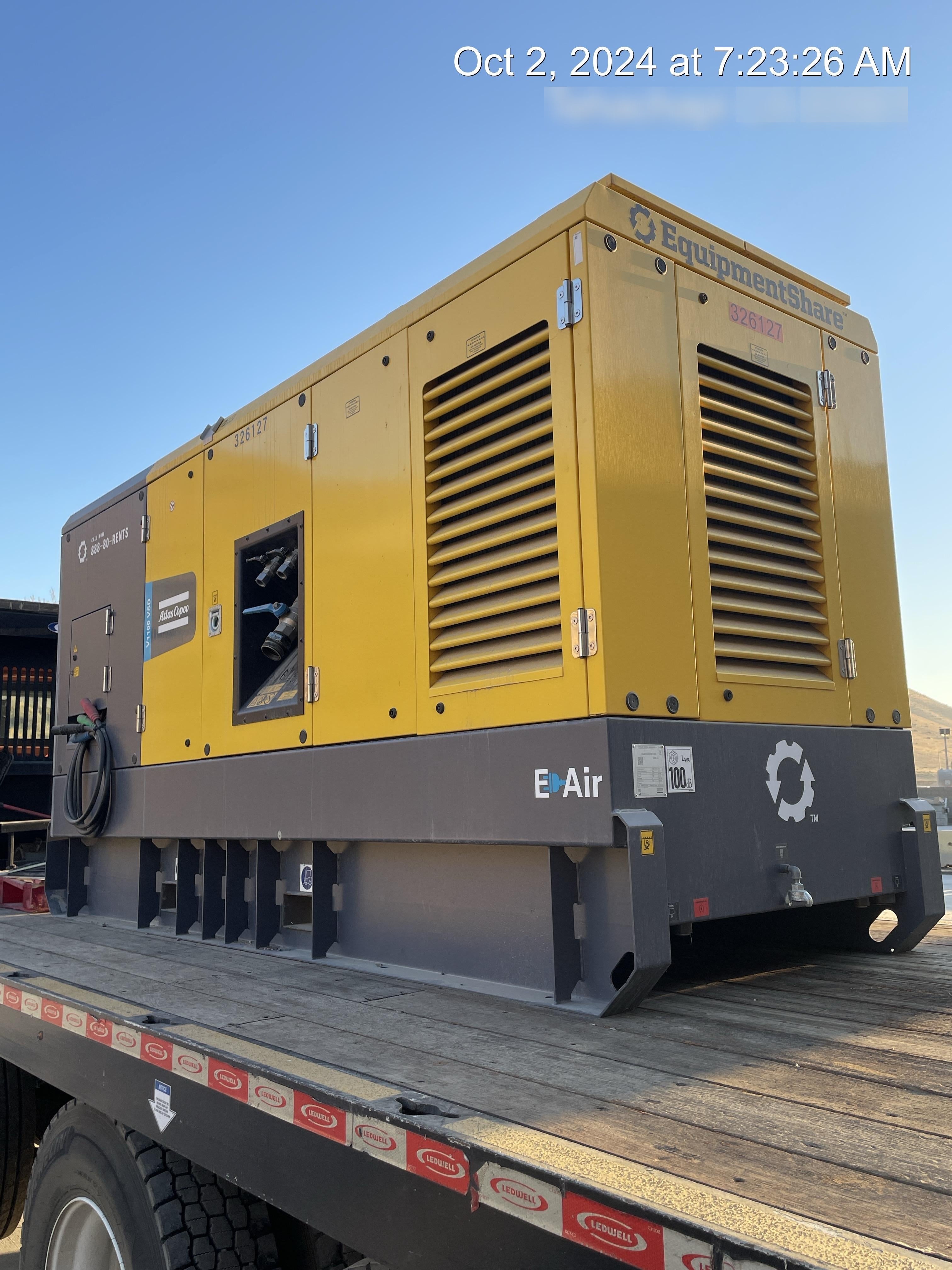 2023 ATLAS COPCO E-AIR V1100