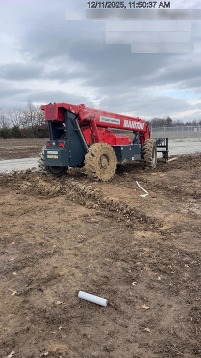 2019 Manitou MTA10055 Manitou MTA10055 - 120 HP T4, Canopy, Worklights/Strobe, Beacon, 66" Carriage, 60" Forks, Solid Tires, Lift Hook, Aux Hydraulics