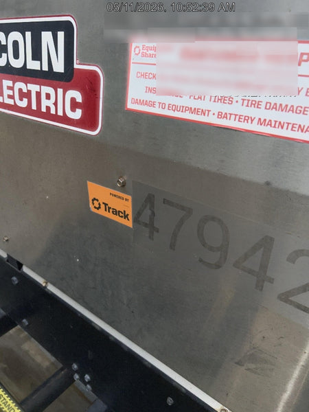 2019 Lincoln Electric Vantage 322 Ready-Pak 3, Two Wheel Trailer, Fender and Light Kit, Cable Rack