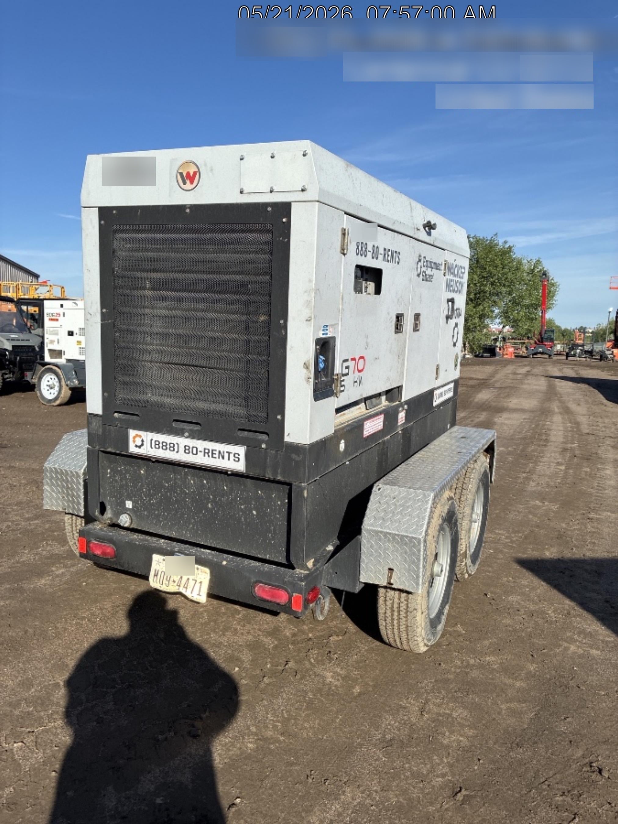 2018 WACKER NEUSON G70