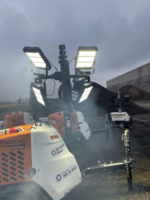 2023 Generac MLT2 Diesel, Flex Switch 120V Input, Powerzone Controller, (4) 320W LED Lights, 4kW Generator, 39.9 Gal Fuel Tank, 2" Ball, T3