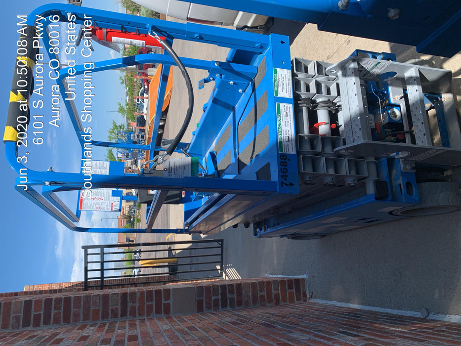 2020 Genie GS-1930 Fixed rails with chain entry gate - Pre A92.20