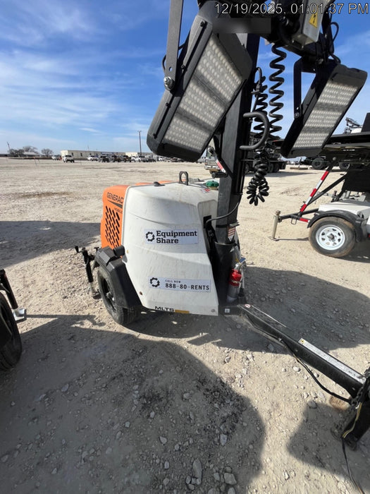 2024 Generac MLT2 Diesel, Flex Switch 120V Input, Powerzone Controller, 
(4) 320W LED Lights, 4kW Generator, 39.9 Gal Fuel Tank, 2" Ball, T3