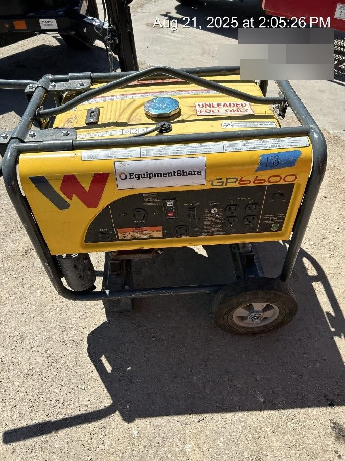 2021 WACKER NEUSON GP6600A