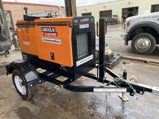 2023 Lincoln Electric LE400 Kubota V1505, Trlr, Cable Rack, Light Kit, ES Decals, T3