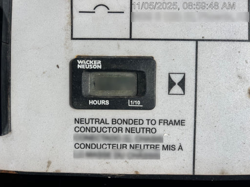 2019 Wacker Neuson LTV6L-MH Standard Options, ES Track Hardware, Fuel Level Sensor