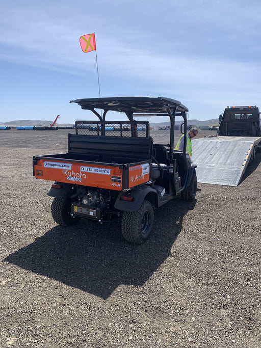 2022 Kubota RTV-X1140W-H Plastic Canopy, Windshield Acrylic Clear, LED Strobe Light, Wire Harness Kit, Back up Alarm