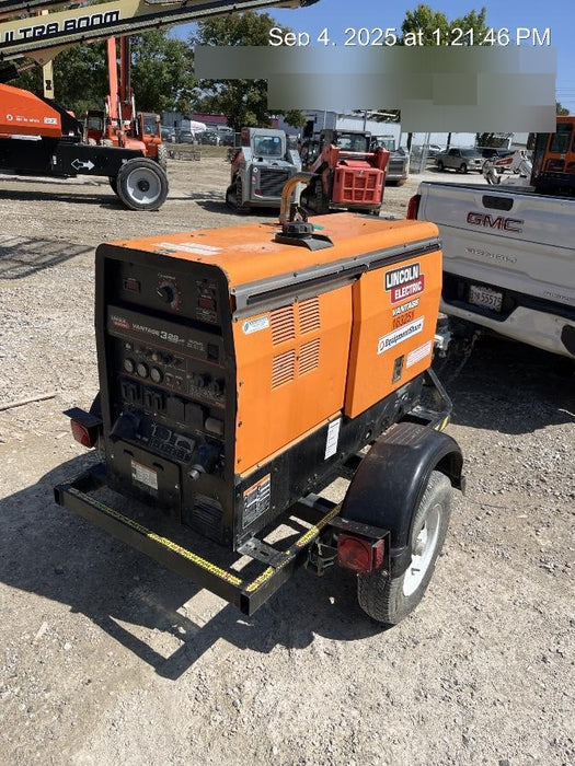 2021 Lincoln Electric Vantage 322 Vantage 322 Ready Pak 3 w/ Decals, ORANGE (includes trailer, cable rack, fender light kit) NO Telematics