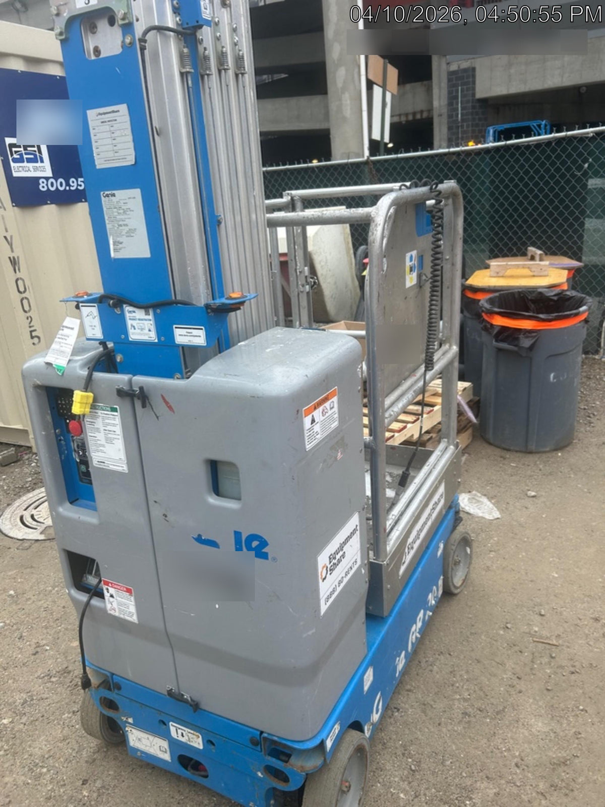 2018 GENIE GR-20