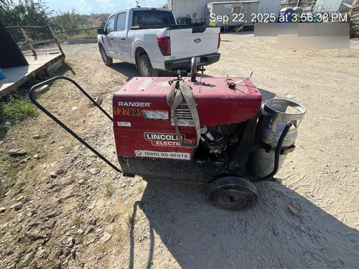 2021 Lincoln Electric Ranger 305 LPG K3430-1, Ranger 305 LPG, Undercarriage, Tank Holder & Strap, 10kw AC Gen, 25hp Kohler LPG Eng