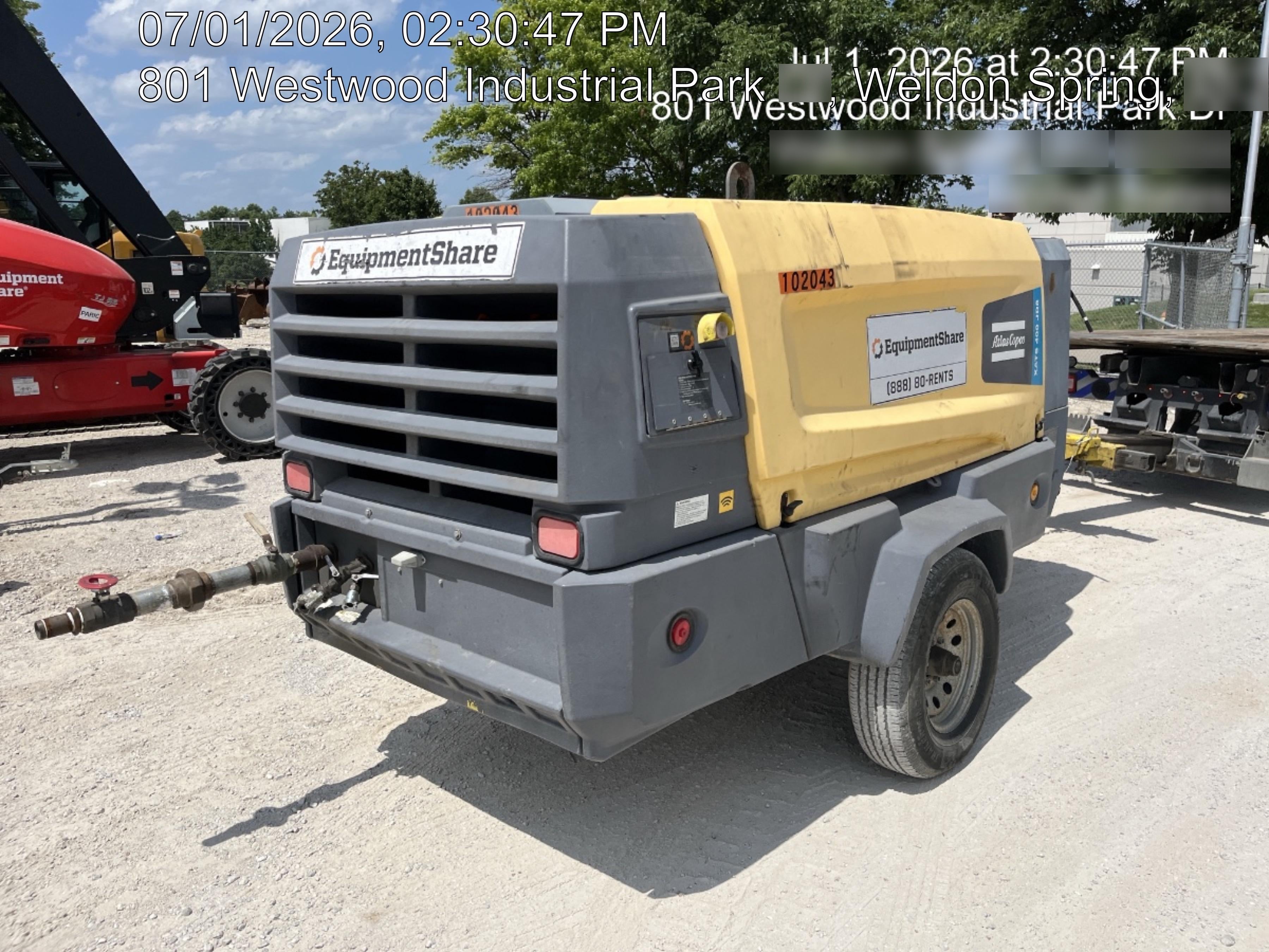 2020 ATLAS COPCO XATS 400 CW