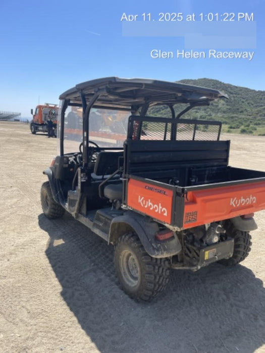 Kubota RTV-X1140W-H Plastic Canopy, Windshield Acrylic Clear, LED Strobe Light, Wire Harness Kit, Back up Alarm