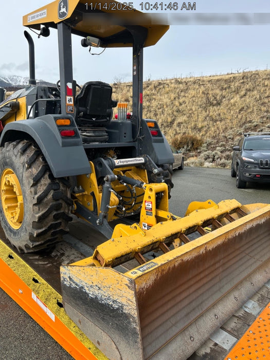 2020 John Deere 210LEP Canopy, 4WD, Second rear hydraulic cylinder, Light Package, Wheel weights
