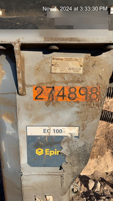 2022 EPIROC EC100T