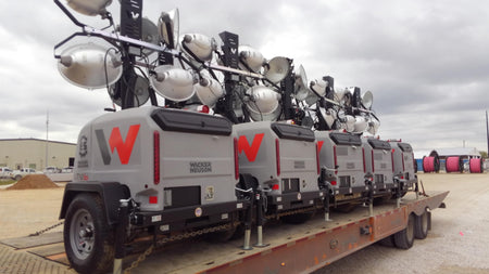 2018 Wacker Neuson LTV6L-MH Wacker Neuson LTV6L Mobile Light Tower w/Fuel Level Sensor Installed