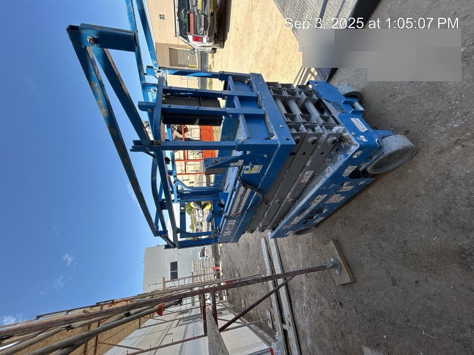 2020 Genie GS-1930 Solid Non Marking Tires, Beacon, Folding rails with half height swing gate