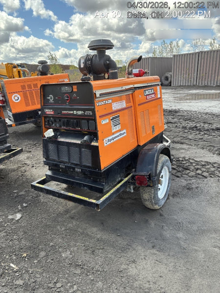 2021 Lincoln Electric Vantage 549X Ready Pak 3, ORANGE (includes trailer, cable rack, fender light kit)