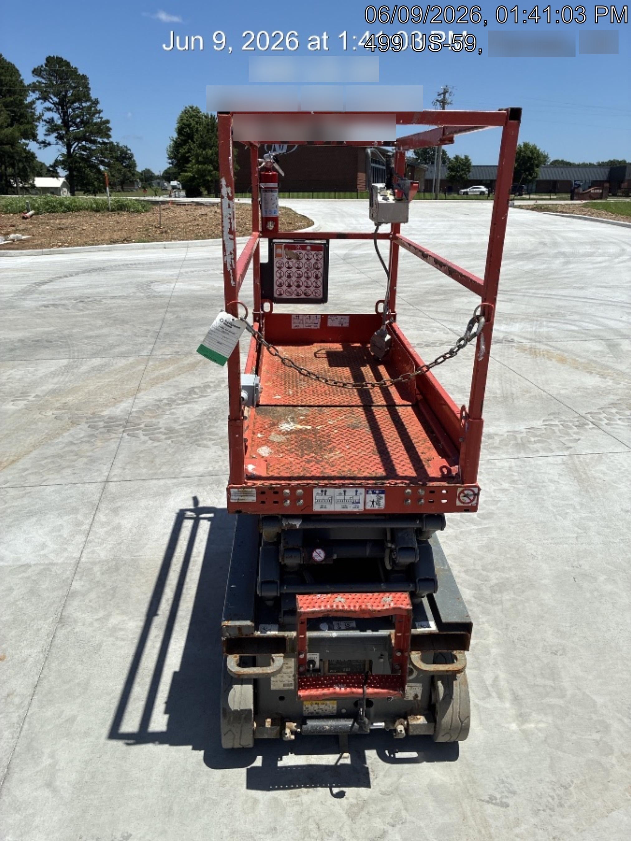 2018 Skyjack SJIII-3219 Skyjack SJIII3219 Scissor Lift w/Trojan Batteries