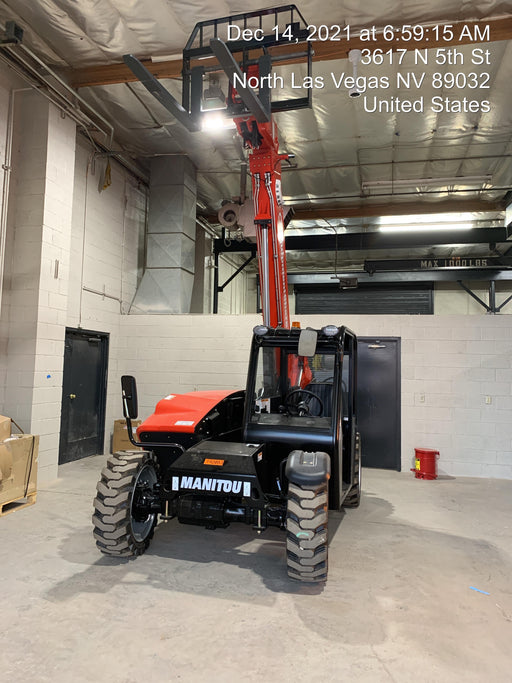 2021 Manitou MTA5519 74Hp Dsl, Canopy, Sld Tires, LED WL, Bcn, EST-Kpd