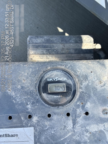 2019 Skyjack SJIII-3226 Standard Options