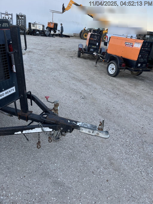 2019 Lincoln Electric Vantage 322 Welder Ready-Pak 3, Two wheel trailer, Fender and Light kit, Cable Rack