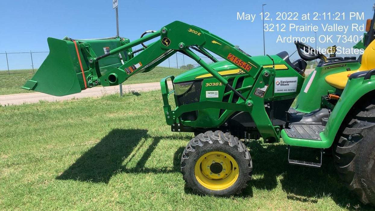 2021 JOHN DEERE 3038E