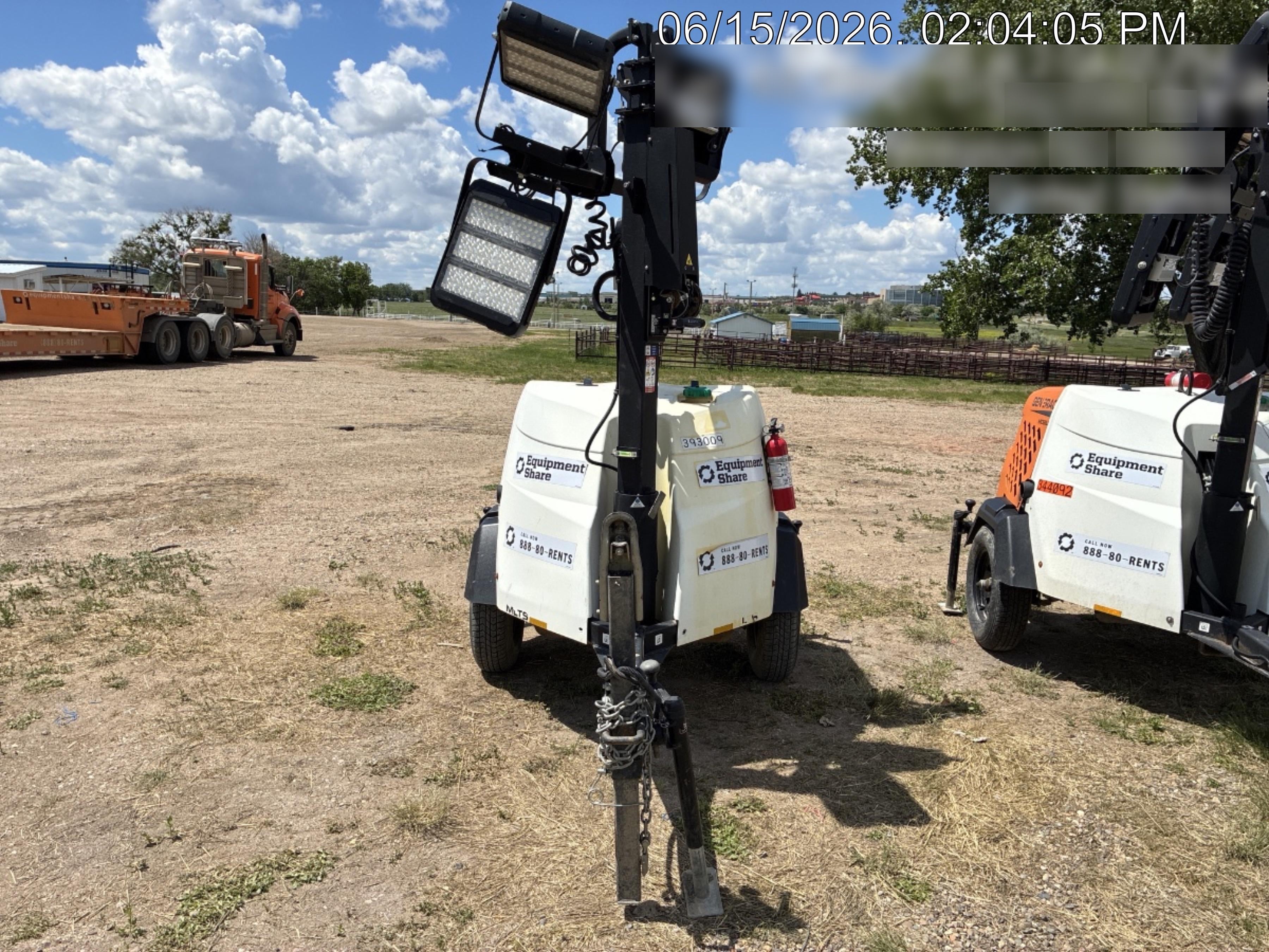 2024 Generac MLT2 Diesel, Flex Switch 120V Input, Powerzone Controller, 
(4) 320W LED Lights, 4kW Generator, 39.9 Gal Fuel Tank, 2" Ball, T3