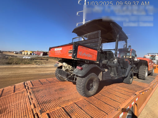 2021 Kubota RTV-X1140W-H Plastic Canopy, Windshield Acrylic Clear, LED Strobe Light, Wire Harness Kit, Back up Alarm
