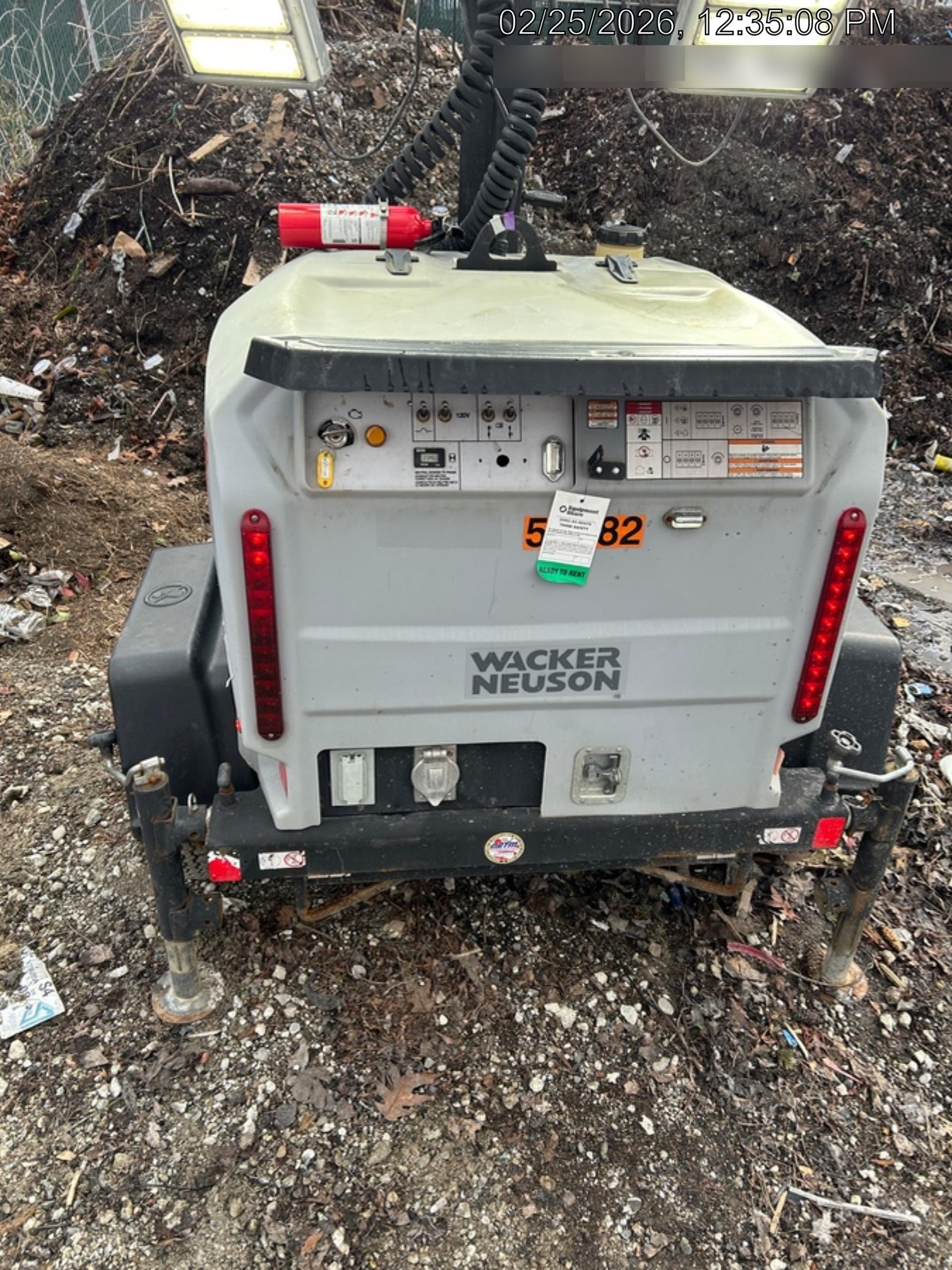 2019 Wacker Neuson LTV6K-LED Standard LED Towable Light Tower w/None