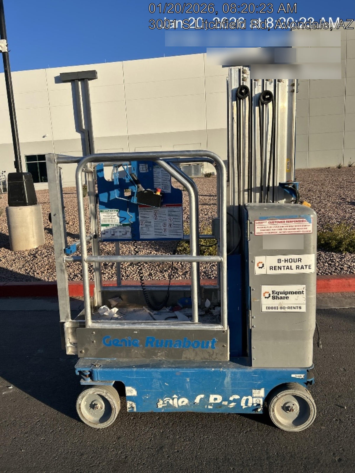 2019 GENIE GR-20