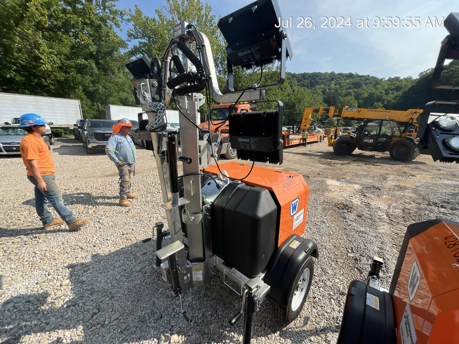 2024 Wanco WLTT-4MM4K Diesel, Deep Sea Controller, Shore Power Plug, Auto Start, (4) 350W LED Floodlights, 4kW Generator, 60 Gal Fuel Tank, 2" Ball, T3