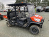 2021 Kubota RTV-X1140W-H Plastic Canopy, Windshield Acrylic Clear, LED Strobe Light, Wire Harness Kit, Back up Alarm