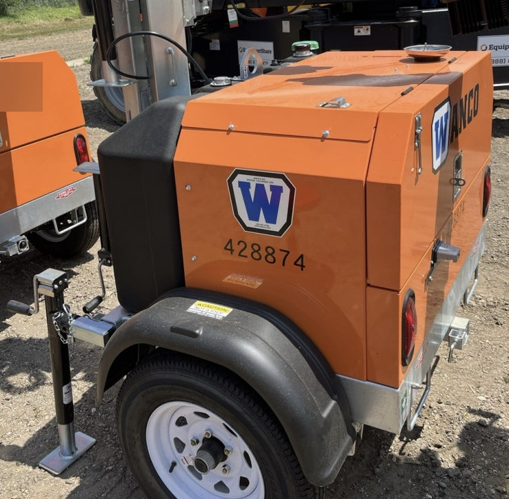 2024 Wanco WLTT-4MM4K Diesel, Deep Sea Controller, Shore Power Plug, Auto Start, (4) 350W LED Floodlights, 4kW Generator, 60 Gal Fuel Tank, 2" Ball, T3
