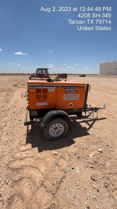 2023 Lincoln Electric LE400 Kubota V1505, Trlr, Cable Rack, Light Kit, ES Decals, T3