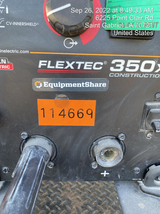 2020 LINCOLN ELECTRIC FLEXTEC 350X