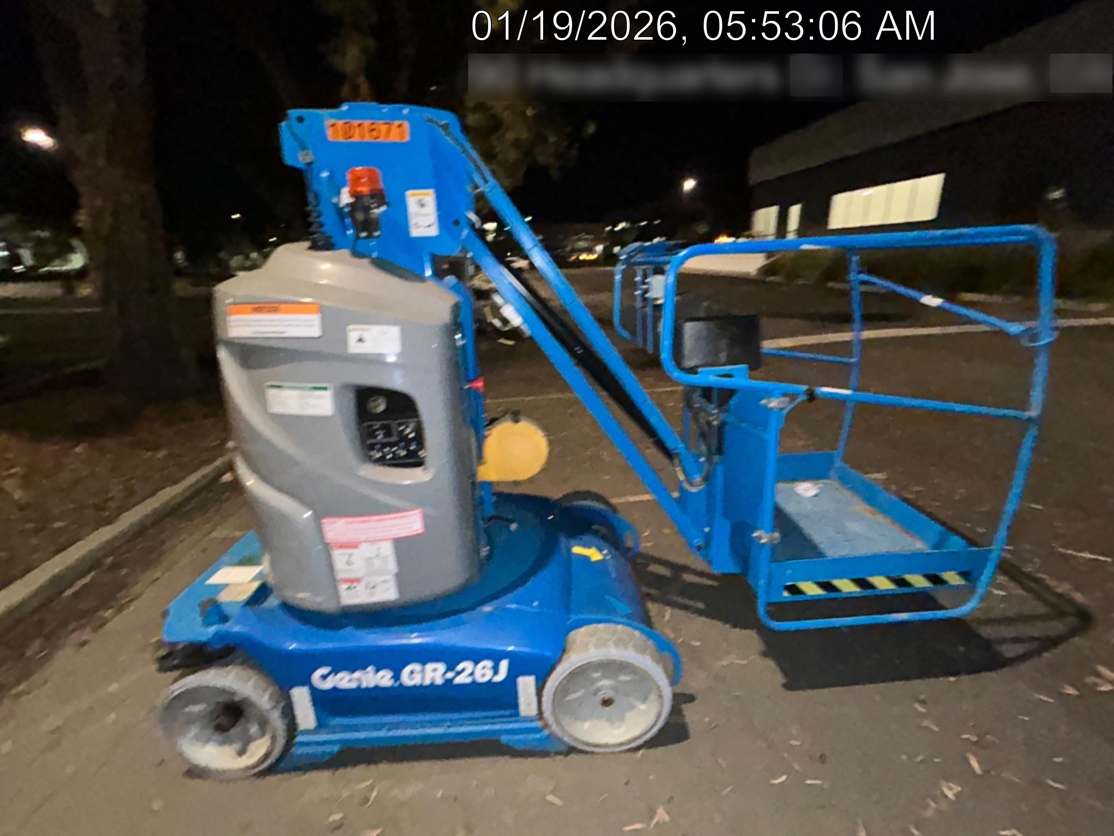 2020 GENIE GR-26J