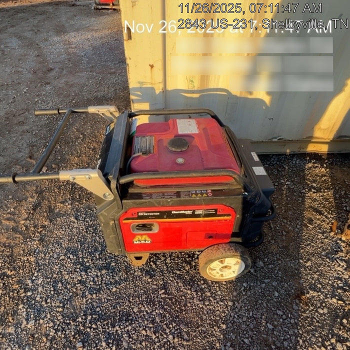 2022 Mi-T-M GEN-8000-IMM1E 7300W, (2) 120V Outlets, GFCI, Inverter