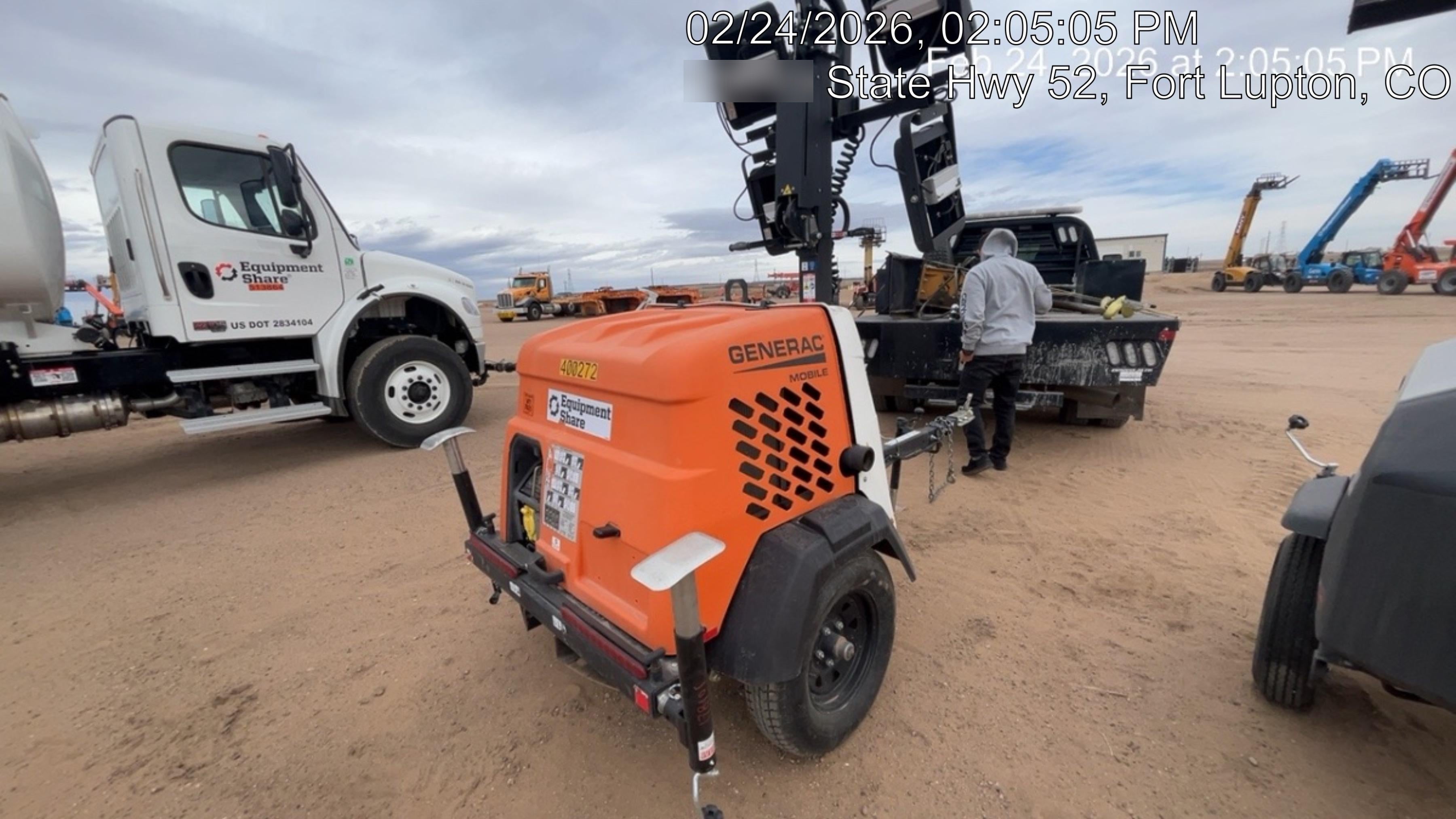 2024 Generac MLT2 Diesel, Flex Switch 120V Input, Powerzone Controller, 
(4) 320W LED Lights, 4kW Generator, 39.9 Gal Fuel Tank, 2" Ball, T3