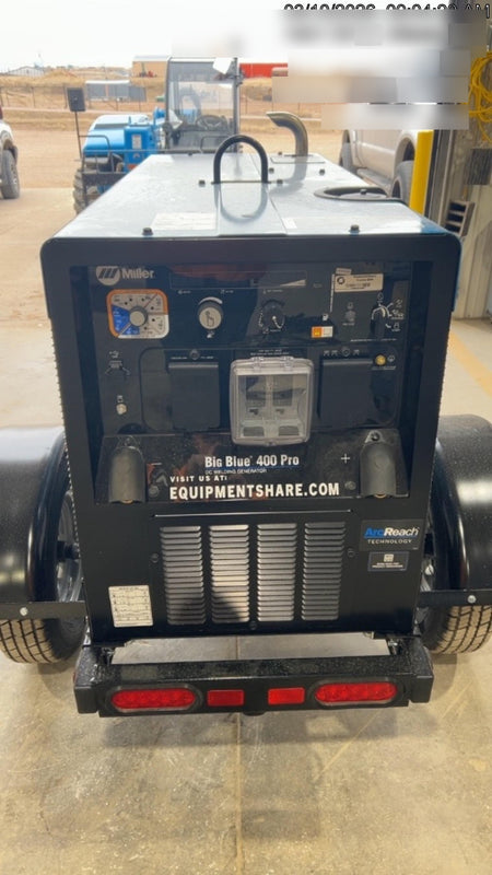 2026 MILLER ELECTRIC BIG BLUE 400