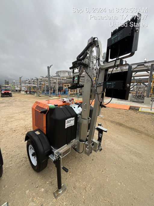 2024 Wanco WLTT-4MM4K Diesel, Deep Sea Controller, Shore Power Plug, Auto Start, (4) 350W LED Floodlights, 4kW Generator, 60 Gal Fuel Tank, 2" Ball, T3