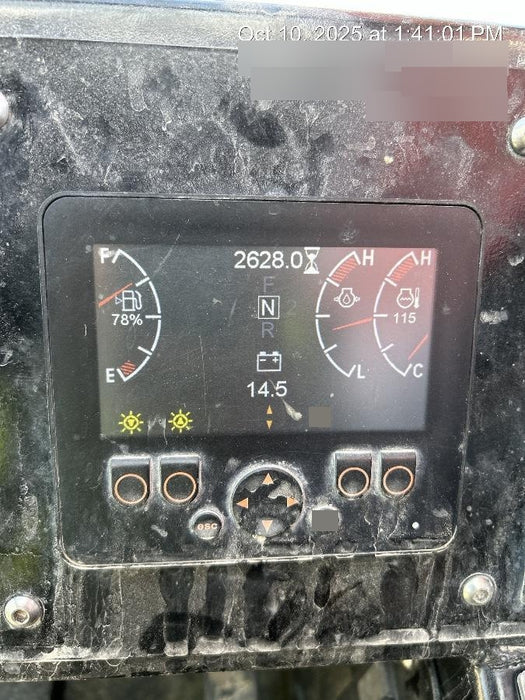 2019 Manitou MTA8044 74hp T4F, Cab/Heat/Air, Cab and Boom LED work lights, Auxiliary Hydraulics, Solid Tires, Amber strobe, Lift Hook 66" Carriage, 60" Forks