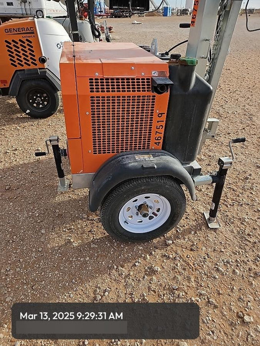 2024 Wanco WLTT-4MM4K Diesel, Deep Sea Controller, Shore Power Plug, Auto Start, (4) 350W LED Floodlights, 4kW Generator, 60 Gal Fuel Tank, 2" Ball, T3