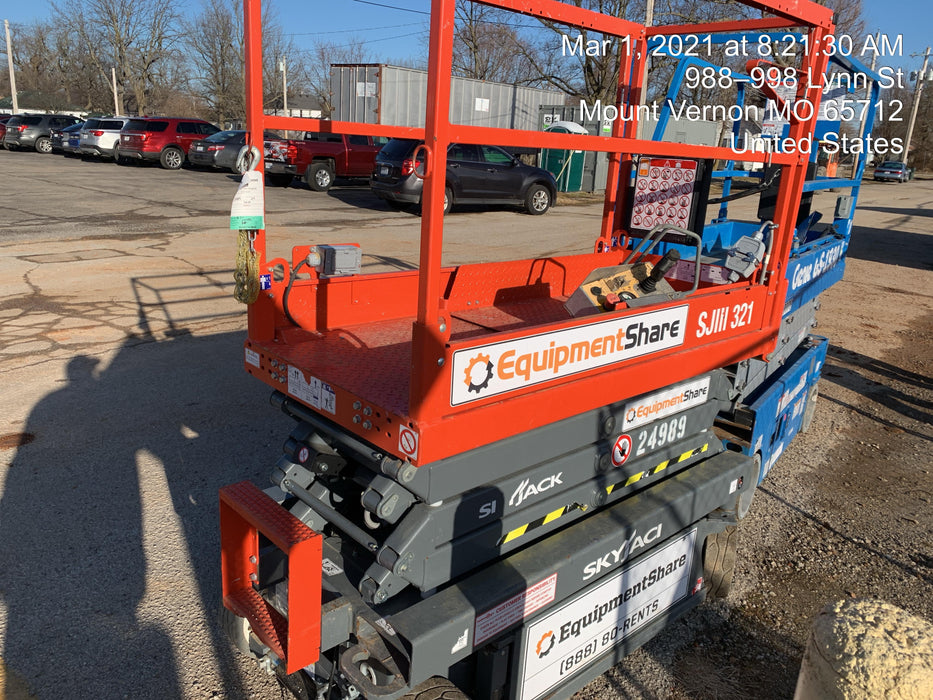 2019 Skyjack SJIII-3219 Skyjack SJIII3219 Standard w/Trojan Batteries