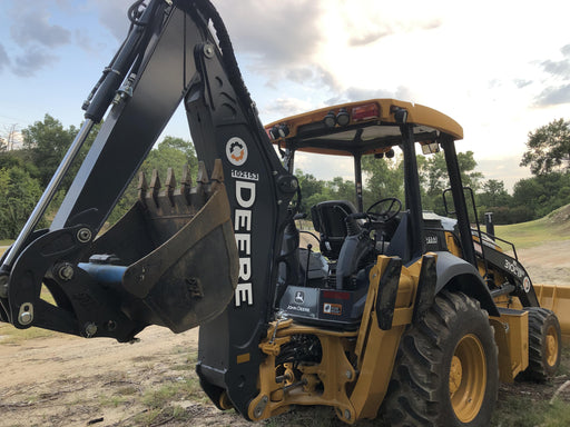2020 John Deere 310LEP Canopy, 4WD, Standard Stick, Pilot Controls, 2 Way Hydraulics, TAG Manual QC