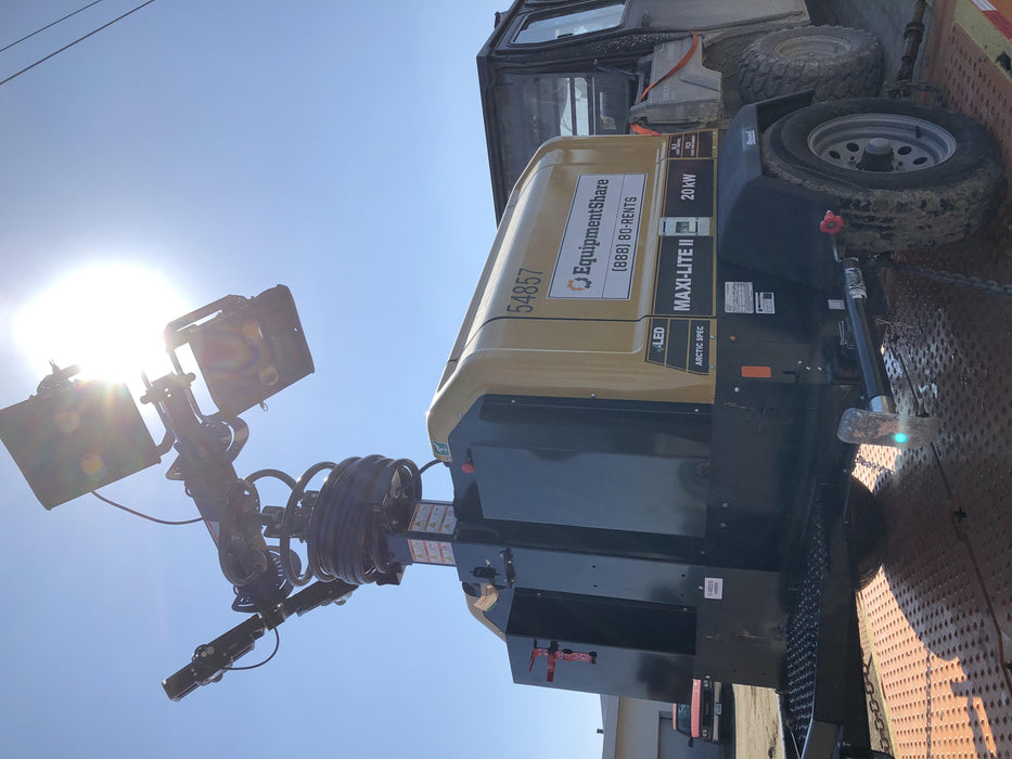 2019 Allmand MAXI-LITE II 20 kW Light Tower w/Arctic Package, LED Light Package