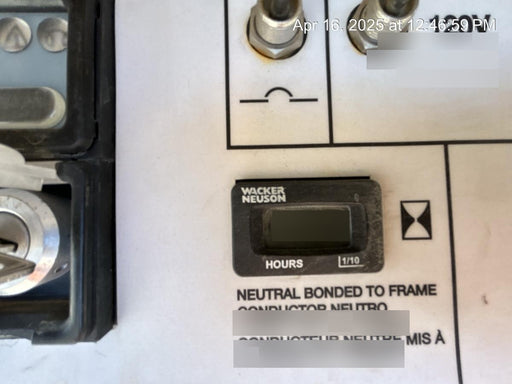 2019 Wacker Neuson LTV6L-MH Wacker Neuson LTV6L Mobile Light Tower w/Fuel Level Sensor Installed