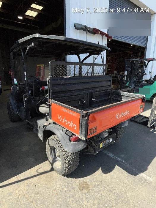 2021 Kubota RTV-X1140W-H Plastic Canopy, Windshield Acrylic Clear, LED Strobe Light, Wire Harness Kit, Back up Alarm