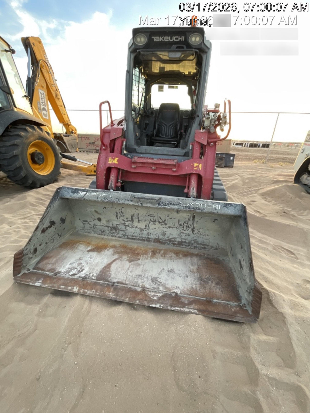 2020 Takeuchi TL12V2-CRH Cab, Rubber Track, & HF